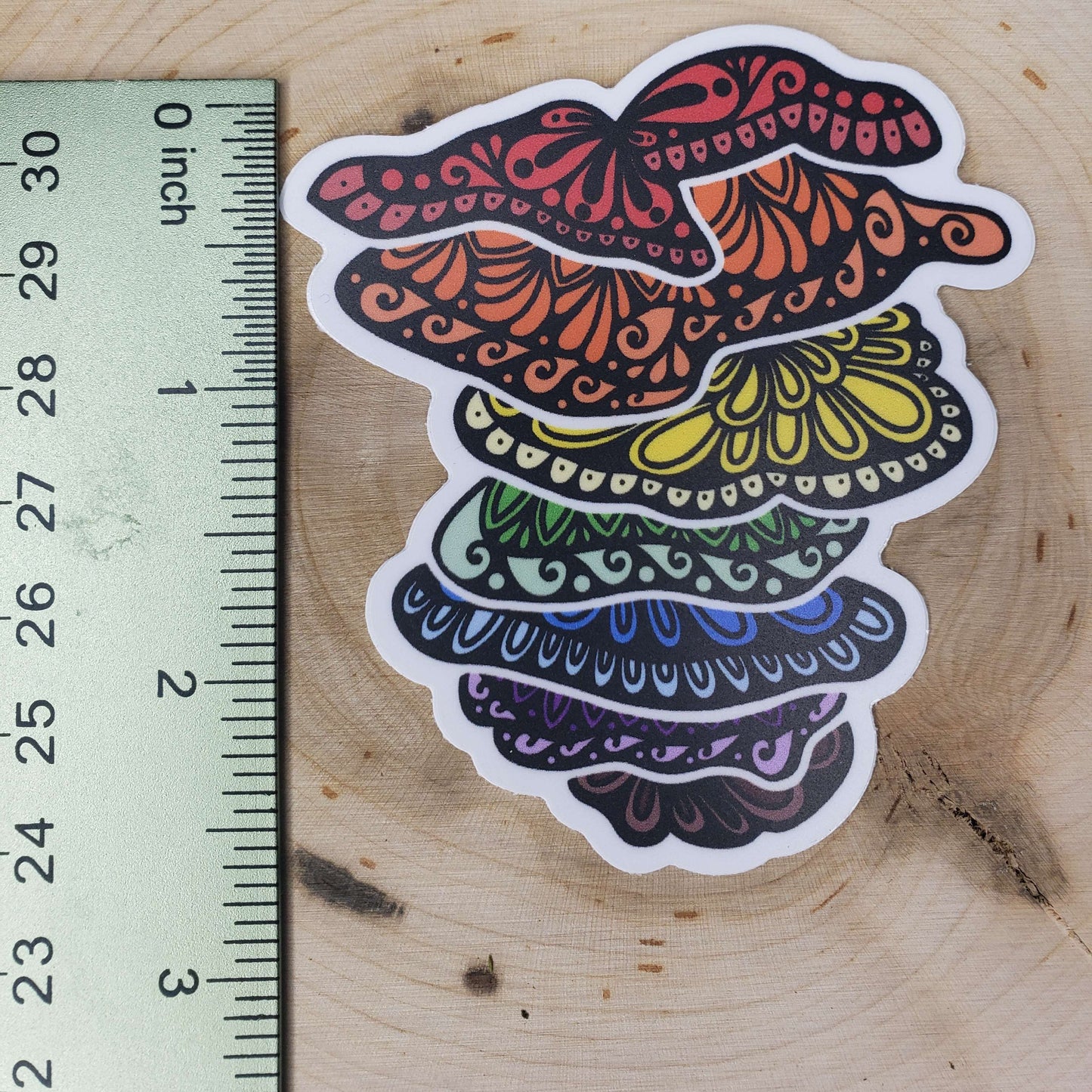 Rainbow PrideShroom Sticker