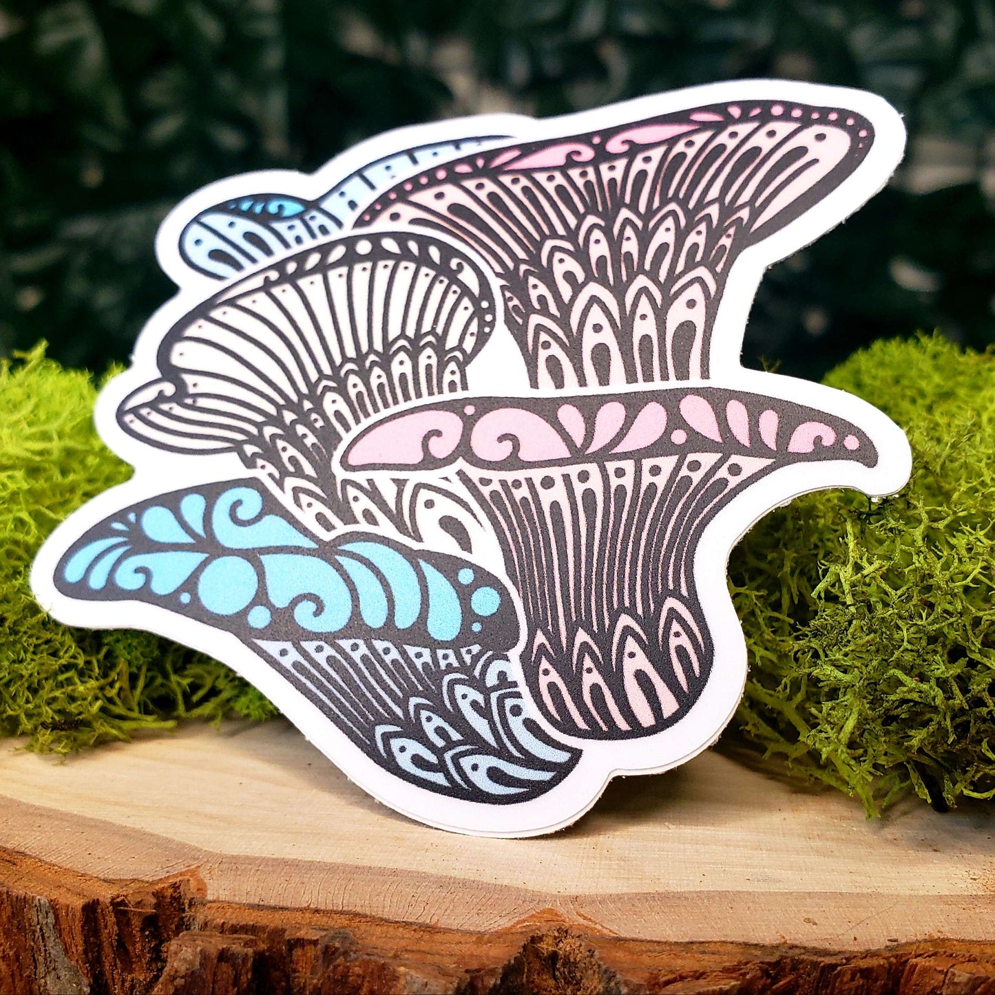 Trans PrideShroom Sticker