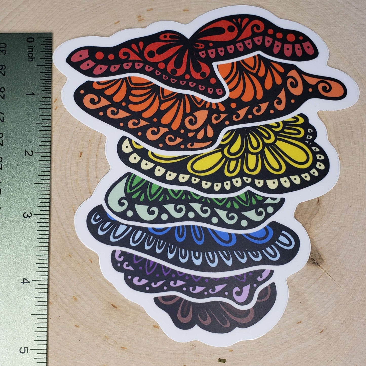 Rainbow PrideShroom Sticker